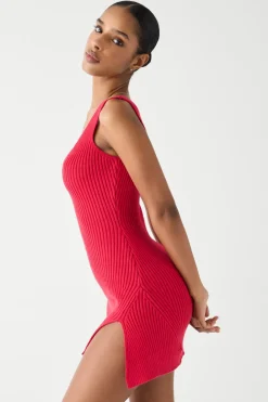 Dresses^Frankies Bikinis Lady Cloud Knit Mini Dress Burning Love
