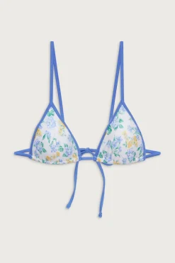 Tops|Bikinis^Frankies Bikinis Lumia Shine Triangle Bikini Top Coastal Floral