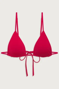 Tops|Bikinis^Frankies Bikinis Lumia Triangle Bikini Top True Red