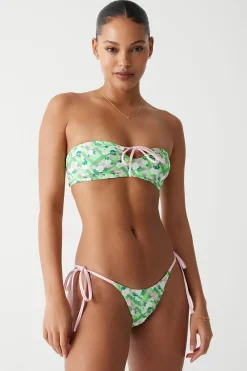 Bottoms|Bikinis^Frankies Bikinis Mackenzie Plaid Cheeky Bikini Bottom Baby Daisy