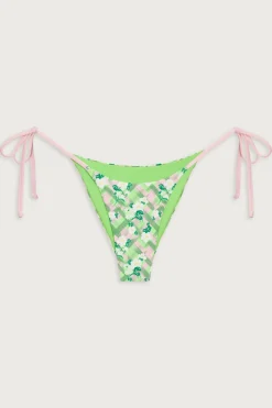 Bottoms|Bikinis^Frankies Bikinis Mackenzie Plaid Cheeky Bikini Bottom Baby Daisy