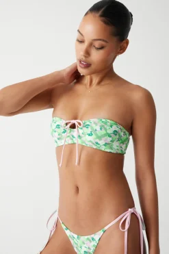 Bottoms|Bikinis^Frankies Bikinis Mackenzie Plaid Cheeky Bikini Bottom Baby Daisy