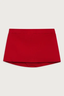 Bottoms|Matching Sets^Frankies Bikinis Marialla Cloud Knit Mini Skort Burning Love