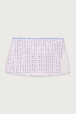 Bottoms|Bikinis^Frankies Bikinis Marly Plaid Mini Skirt Rose Picnic