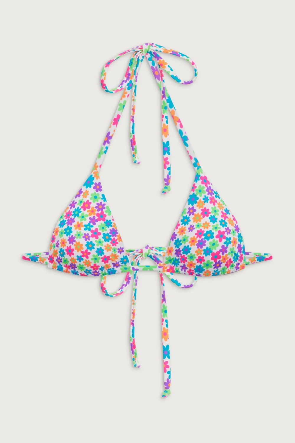 Tops|Bikinis^Frankies Bikinis Nick Floral Triangle Bikini Top Forever Flower