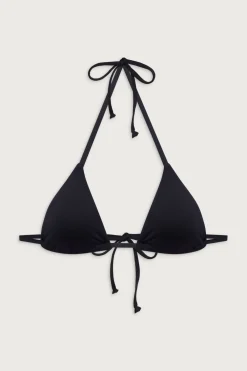 Tops|Bikinis^Frankies Bikinis Nick String Triangle Bikini Top Black