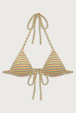 Tops|Bikinis^Frankies Bikinis Nick Terry Triangle Bikini Top Lovers Stripe