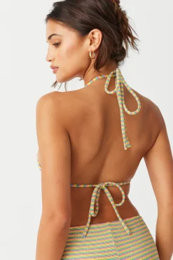 Tops|Bikinis^Frankies Bikinis Nick Terry Triangle Bikini Top Lovers Stripe
