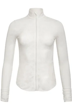 Active^Frankies Bikinis Renee Zip Up Jacket Moon Flower