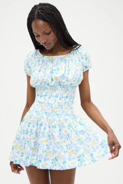 Dresses^Frankies Bikinis Sadie Mini Dress Coastal Floral