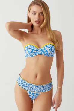 Bottoms|Bikinis^Frankies Bikinis Sofie Micro Bikini Bottom Blue Daisy