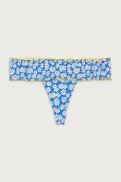Bottoms|Bikinis^Frankies Bikinis Sofie Micro Bikini Bottom Blue Daisy