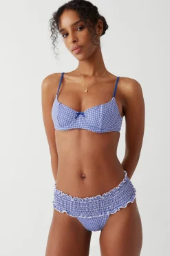 Bottoms|Bikinis^Frankies Bikinis Sofie Micro Bikini Bottom Sailor Gingham