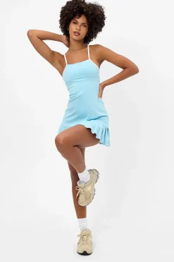 Active^Frankies Bikinis Swift Tennis Dress Baby Blue