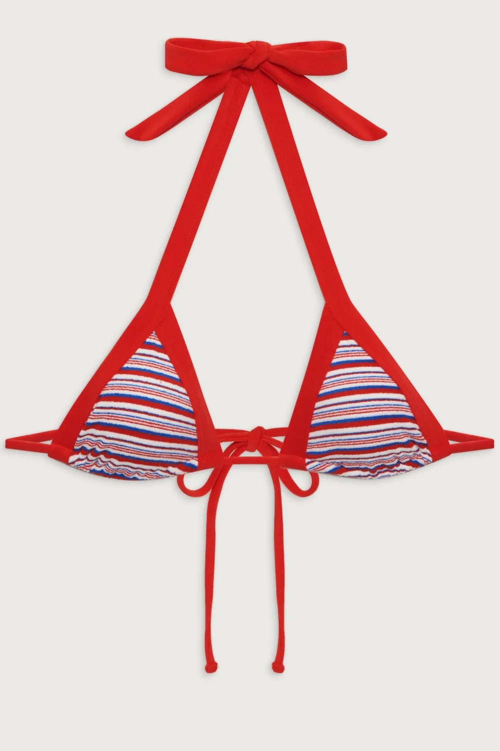 Tops|Bikinis^Frankies Bikinis Taite Terry Triangle Bikini Top American Summer