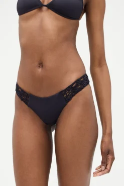 Bottoms|Bikinis^Frankies Bikinis Tanner Cheeky Bikini Bottom Black