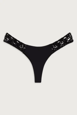 Bottoms|Bikinis^Frankies Bikinis Tanner Cheeky Bikini Bottom Black