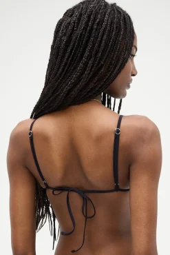 Tops|Bikinis^Frankies Bikinis Tanner Triangle Bikini Top Black