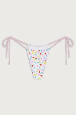 Bottoms|Bikinis^Frankies Bikinis Tia Floral Skimpy Bikini Bottom Dune Daisy