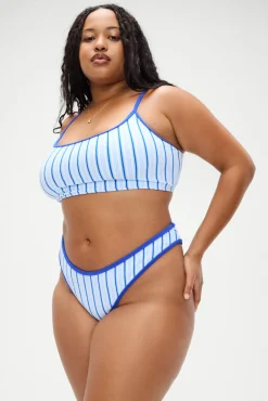 Tops|Bikinis^Frankies Bikinis X DJERF AVENUE Bay View Bralette Bikini Top Seaside Stripe