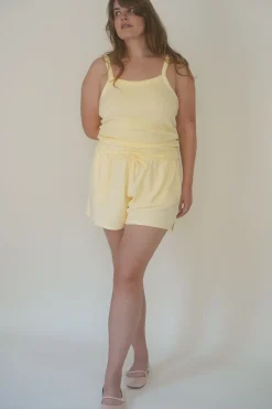 Tops^Frankies Bikinis X DJERF AVENUE Terry Tank Top Baby Sun